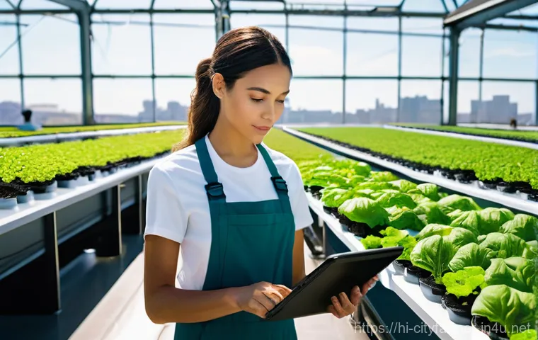 도시농업 정부 지원 정책 - **Prompt:** A young, diverse urban family, consisting of a mother, father, and a cheerful child (wea...