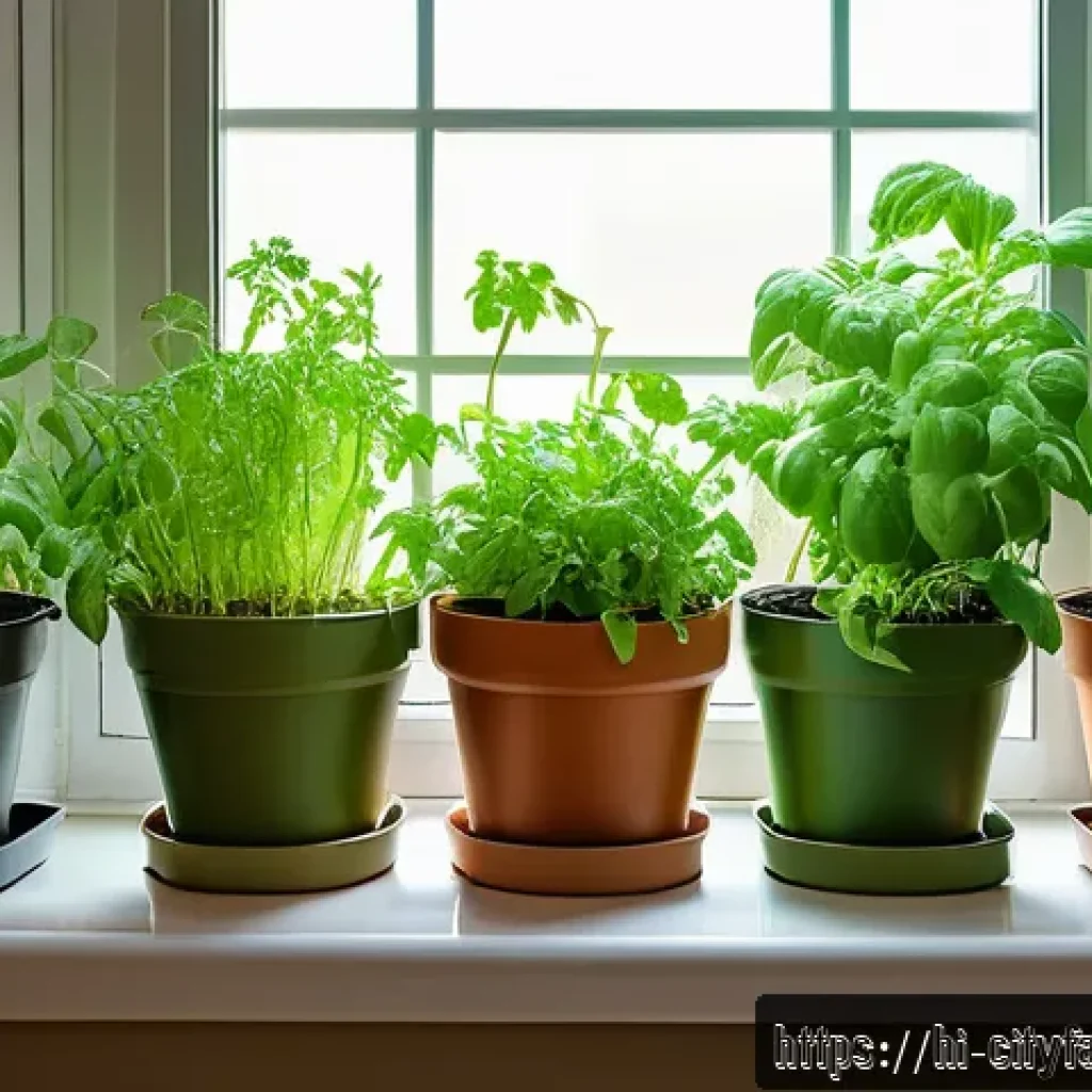 도시농업 아파트 내 실내 텃밭 만들기 - A bright indoor balcony garden scene in an Indian home with a variety of fresh vegetable plants such...